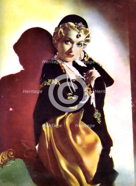 Constance Bennett, American actress, 1934-1935. Artist: Unknown