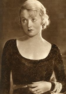 Constance Bennett, American actress, 1933