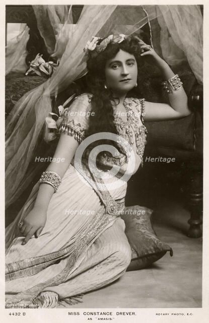 Constance Drever, British actress, c1907.Artist: Rotary Photo