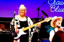 Constance Redgrave, Crawley Blues Club, Hawth, Crawley, Sept 2018. Creator: Brian O'Connor