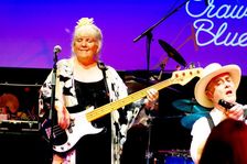 Constance Redgrave, Crawley Blues Club, Hawth, Crawley, Sept 2018. Creator: Brian O'Connor