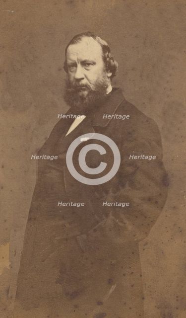 [Constant Troyon], 1860s. Creator: Etienne Carjat.