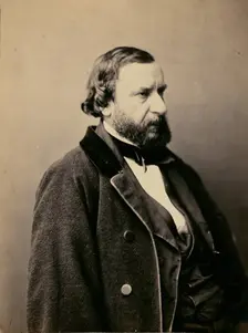 Constant Troyon, peintre paysagiste, 1861-1865. Creator: Nadar