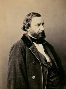 Constant Troyon, peintre paysagiste, 1861-1865. Creator: Nadar