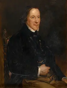 Constant van den Nest, Secretary of the Royal Academy of Fine Arts Antwerp, mid-19th century. Creator: Antoine Joseph Wiertz