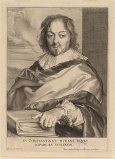 Constantijn Huygens, probably 1626/1636. Creator: Paulus Pontius