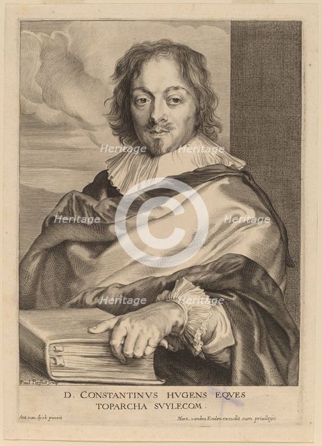 Constantijn Huygens, probably 1626/1636. Creator: Paulus Pontius.