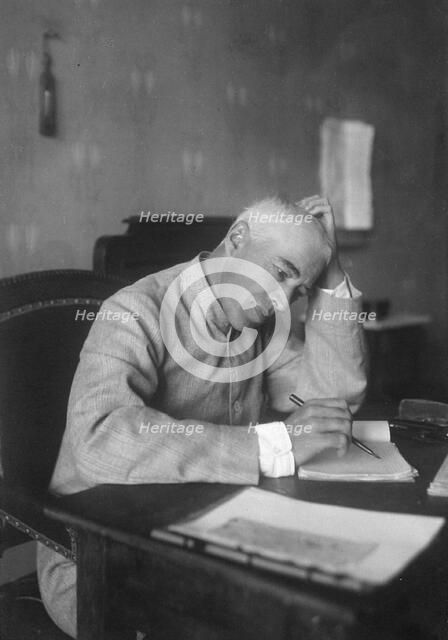 Constantin Stanislavski, Russian acor and theatre director, 1910s. Artist: Unknown