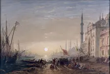 Constantinople, 1863. Creator: Felix Francois Georges Philibert Ziem
