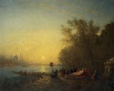 Constantinople, le repos de la sultane. Creator: Felix Francois Georges Philibert Ziem
