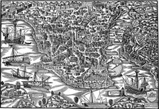 Constantinople, mid 16th century. Artist: Giovanni Andrea Vavassori