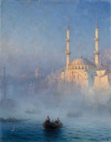 Constantinople. The Nusretiye Mosque, 1884