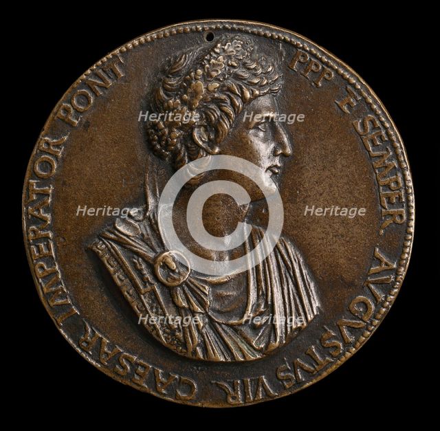 Constantine the Great [obverse], c. 1468. Creator: Cristoforo di Geremia.