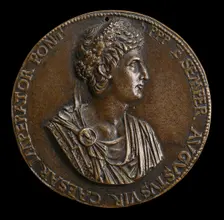 Constantine the Great [obverse], c. 1468. Creator: Cristoforo di Geremia