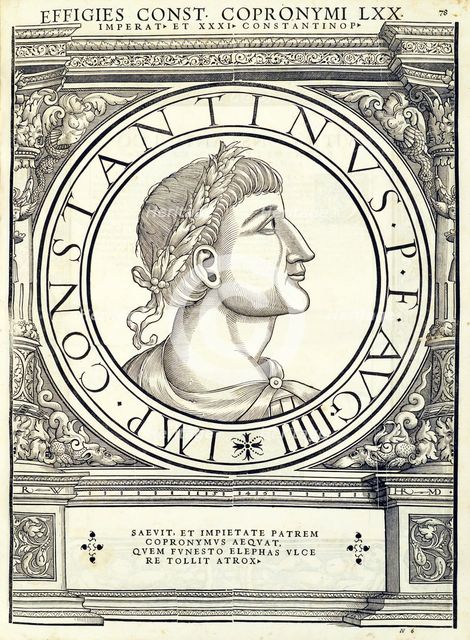Constantinus Copronymus (718 - 775), 1559.