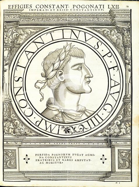 Constantinus Pogonatus, 1559.