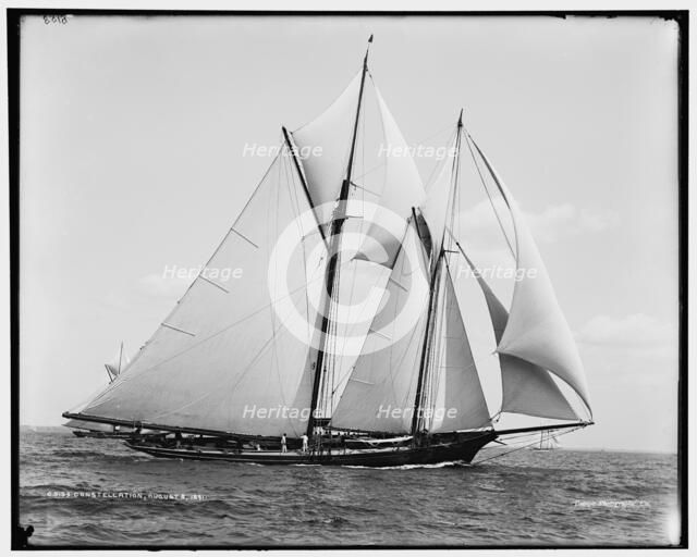 Constellation, 1891 Aug 8. Creator: Unknown.