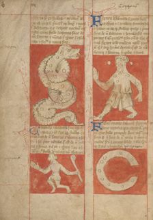 Constellation; Astronomical and Medical Miscellany, late 14th century, shortly after 1386. Creator: Unknown