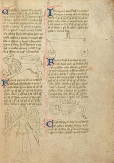 Constellation; Astronomical and Medical Miscellany, shortly after 1386. Creator: Unknown