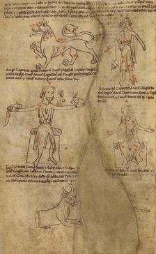 Constellation Diagrams, early 13th century. Creator: Unknown