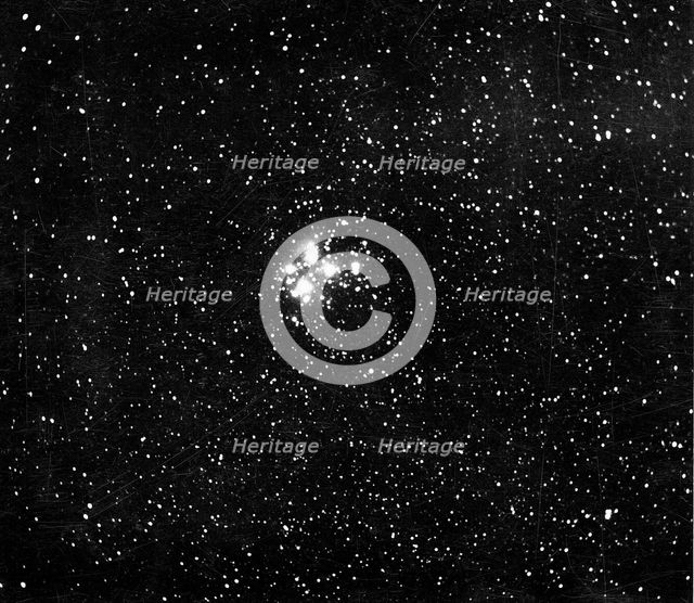 Constellation of the Pleiades (Seven Sisters), c1890. Artist: Unknown