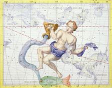 Constellation of Aquarius, 1729. Creator: Unknown