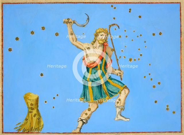 Constellation of Bootes, 1603. Creator: Alexander Mair.