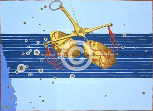 Constellation of Libra, 1603. Artist: Alexander Mair