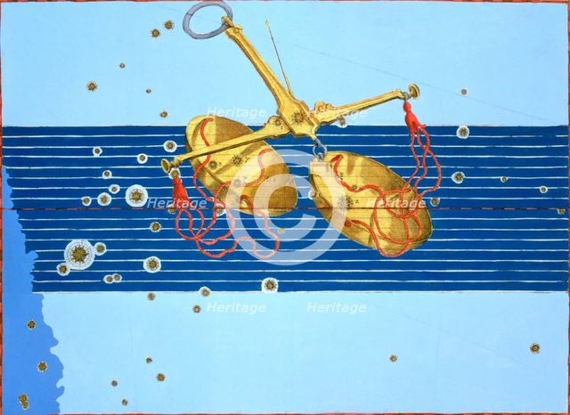 Constellation of Libra, 1603. Creator: Alexander Mair.