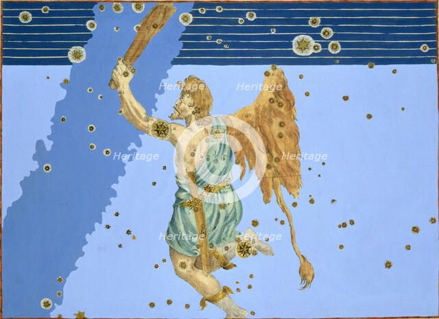 Constellation of Orion, 1603. Artist: Alexander Mair