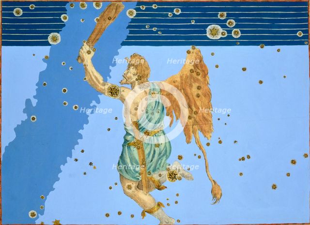 Constellation of Orion, 1603. Creator: Alexander Mair.