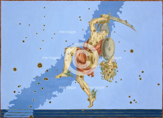 Constellation of Perseus, 1603. Artist: Alexander Mair