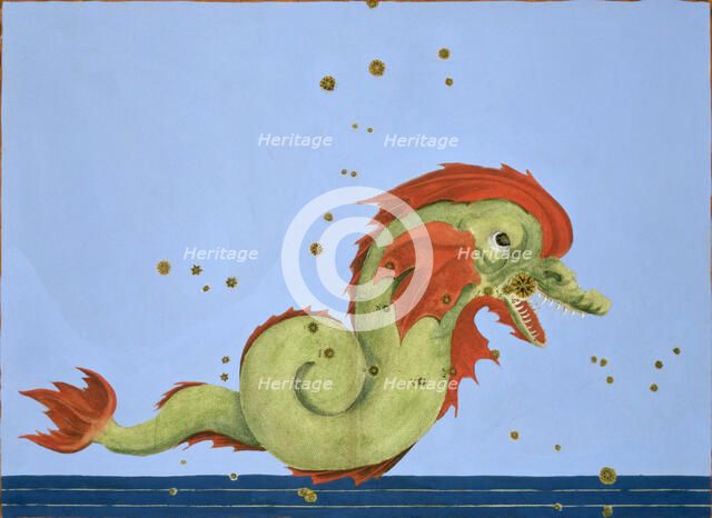 Constellation of Pisces, 1603. Artist: Alexander Mair