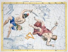 Constellations of Perseus and Andromeda, 1729. Creator: Unknown