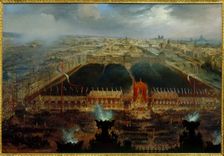 Constitution Day on Place de la Concorde, November 12, 1848. Creator: Unknown