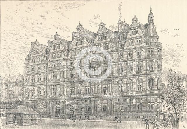 Constitutional Club, 1896. Artist: Unknown