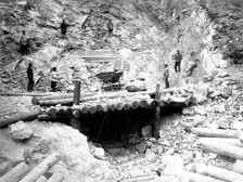 Construction of a Tunnel, 1900-1904. Creator: Unknown
