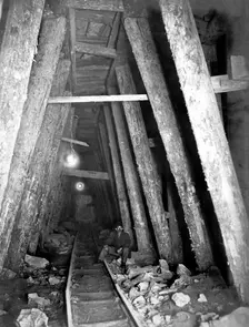 Construction of a Tunnel, 1900-1904. Creator: Unknown