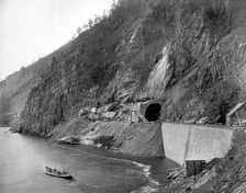 Construction of an Underpass at Verst 15, 1900-1904. Creator: Unknown