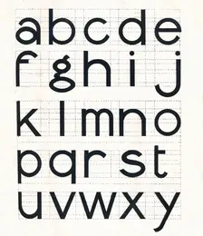 Construction of Lower-Case Letters 1917