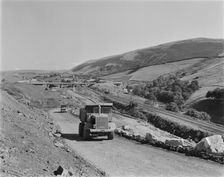 Construction of the M6 motorway, Eden, Cumbria, 29/07/1969. Creator: John Laing plc