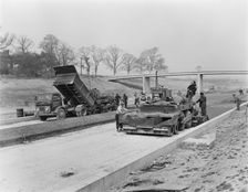 Construction of the M6 Motorway, Stafford, Staffordshire, 20/06/1961. Creator: John Laing plc