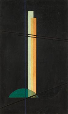 Construction B VI, 1922. Creator: Moholy-Nagy, Laszlo (1895-1946)