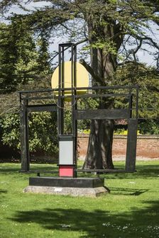 Construction (Crucifixion) sculpture by Barbara Hepworth, Winchester Cathedral, Hampshire, 2015 Artist: Steven Baker