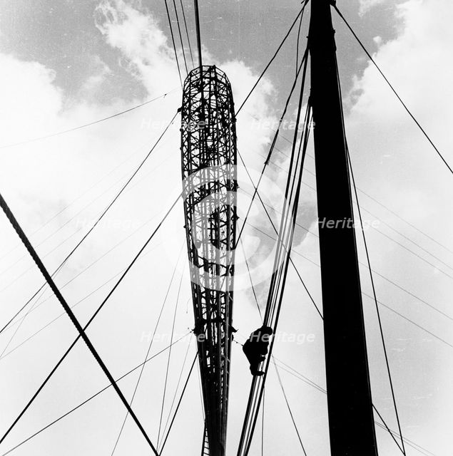 Construction for the Festival of Britain, London, 1951. Creator: Henry Grant.