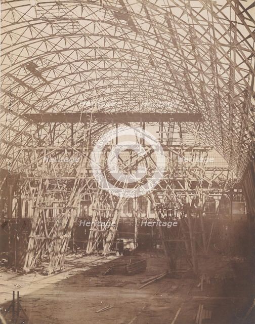 [Construction for the Universal Exhibition of 1855], 1855. Creator: Bertsch et Arnaud.