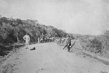 Construccao de um Estrada de Rodagem (S. Bernardo) 1895. Artist: Axel Frick