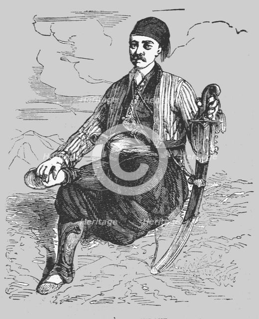 'Consul's Attendant; Industrious Classes in Constantinople', 1854. Creator: Unknown.