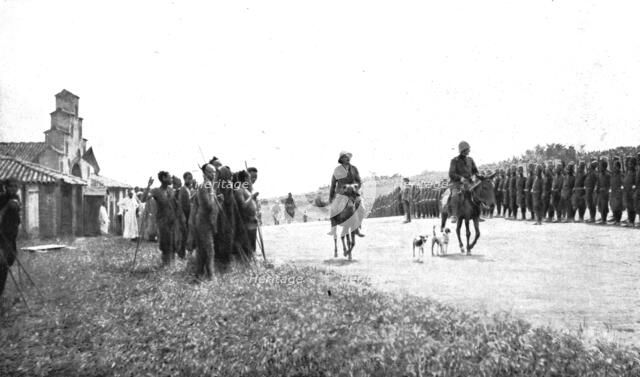 Conquest of German East Africa; On May 8, 1916, Belgian Colonel Molitor ..., 1916. Creator: Unknown.