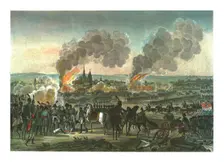 Conquest of Ratisbon, 23 April 1809, (c1850). Artist: Francois Pigeot